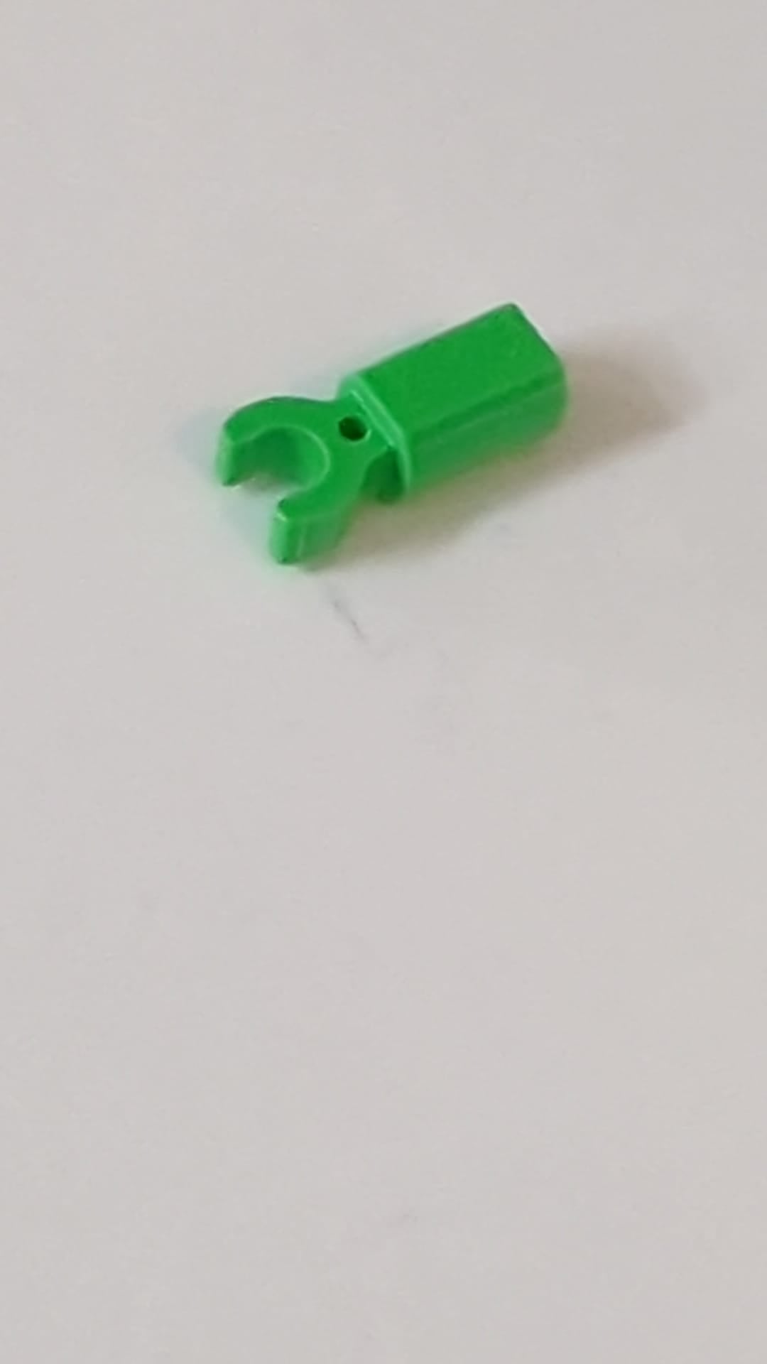 Stangenhalter mit Clip hellgrün