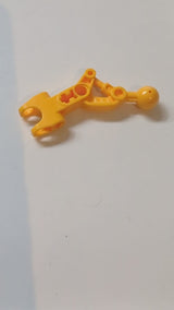 Hero Factory Arm-/Bein-Winkelgelenk mit Kugelgelenk und Kugelpfanne hellorange