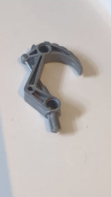 Bionicle-Klauenhaken mit Achse perlhellgrau