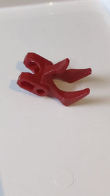 Große Figurenklaue mit Kugelgelenk dunkelrot