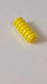 Schlauch, gerippt, 7 mm Durchmesser, 2 l / 1,6 cm gelb