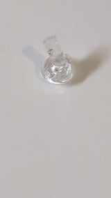 Stange 1L mit abgewinkeltem Hohlbolzen transparent weiß