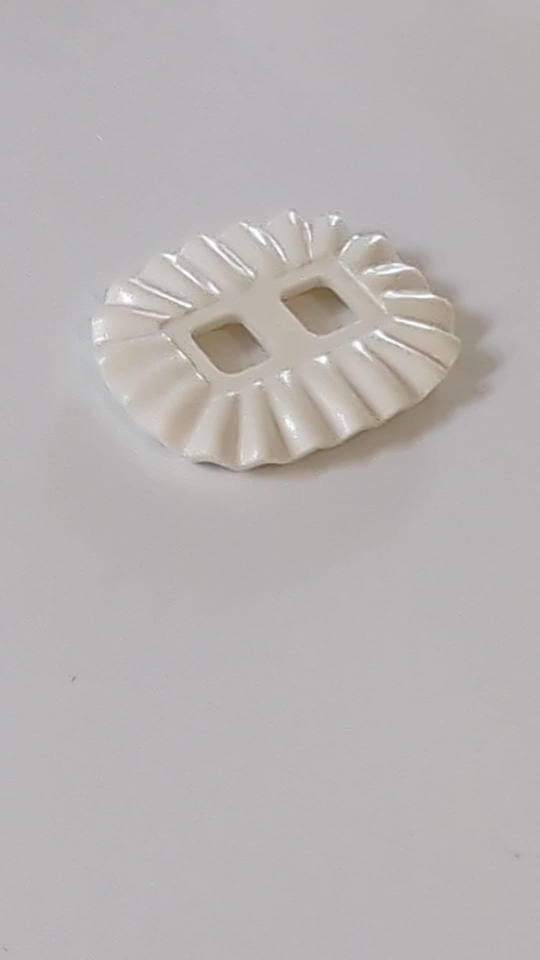 Minifigurenrock aus Kunststoff, Rüschenrock „Ballerina-Tutu“ weiß