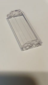NEU  2 x 2 x 5 Paneel für Wandecke transparent weiß