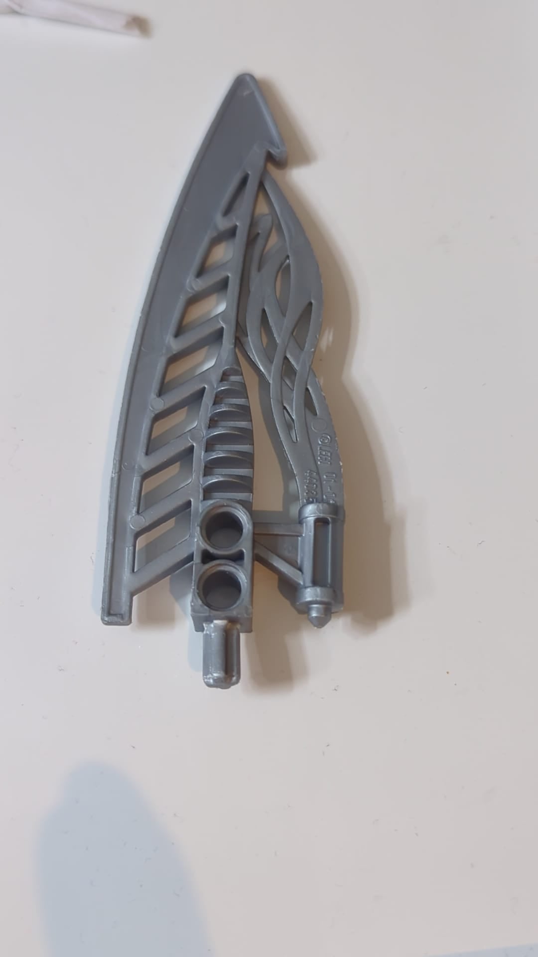 Bionicle-Waffe Magma-Schwert / Lava-Brett (halbe) pearl hellgrau