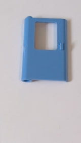 1x4x5 Tür Zug links, dünne Stütze unten mittelblau