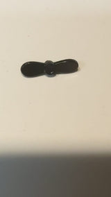 NEU Minifigur, Propeller (2 Blätter, gewunden, klein) mit kleinem Pin schwarz