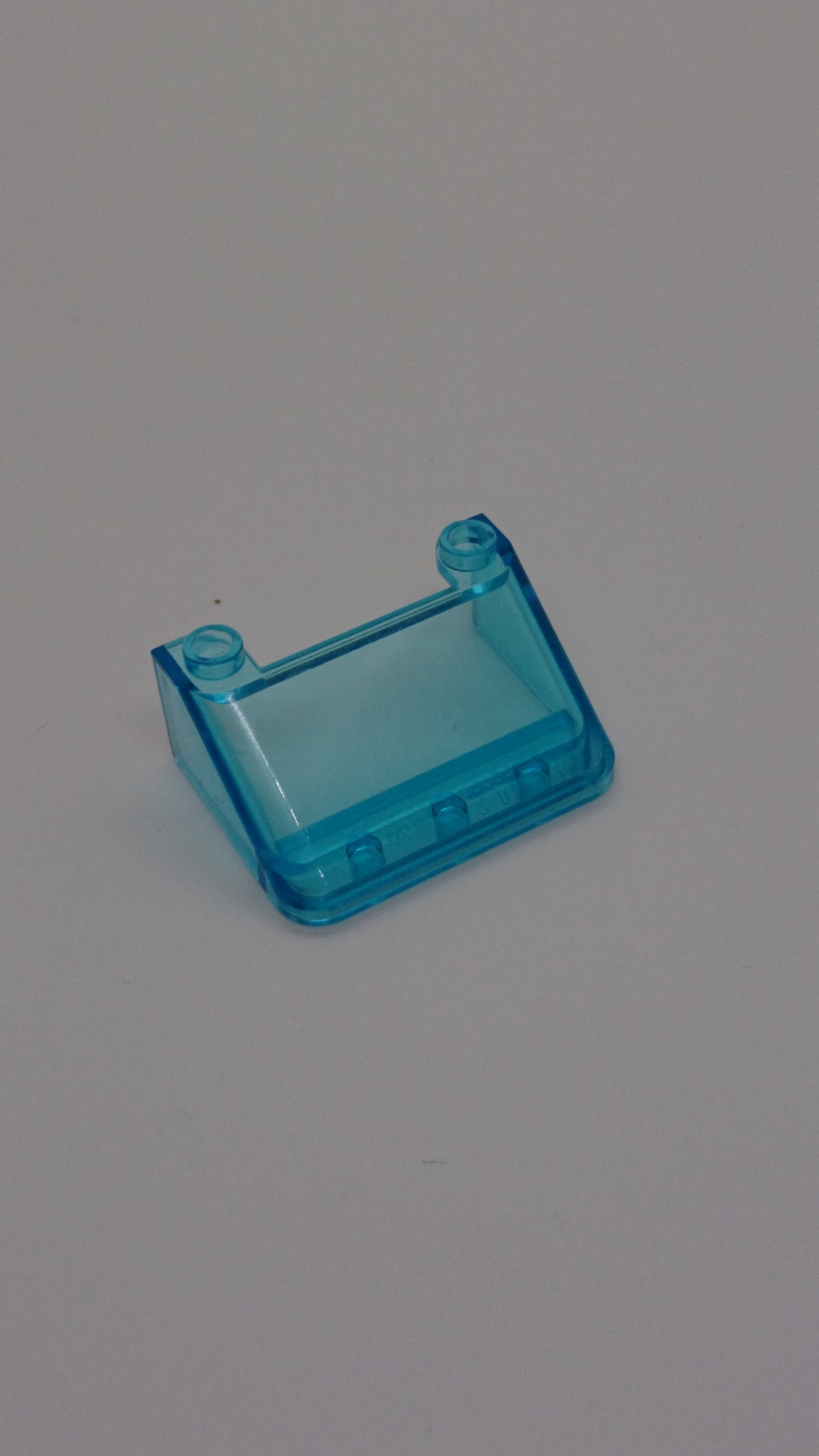 NEU Windschutzscheibe 3 x 4 x 1 1/3 lang transparent hellblau