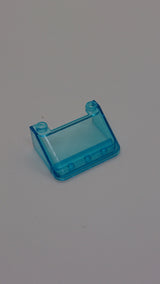 NEU Windschutzscheibe 3 x 4 x 1 1/3 lang transparent hellblau
