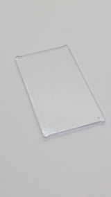 NEU Scheibe für Fenster 1 x 4 x 6 transparent weiß