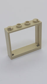 NEU Fenster 1 x 4 x 3 - keine Shutter Halter beige