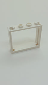 NEU Fenster 1 x 4 x 3 - keine Shutter Halter weiß