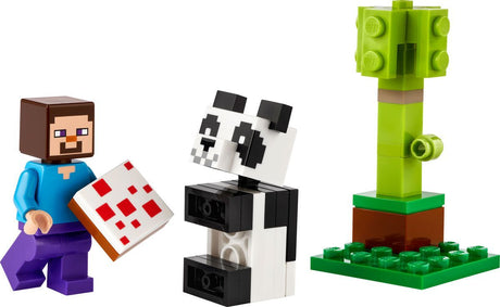 NEU LEGO® Minecraft 30672 Steve mit Baby-Panda & Kikis Kokosnussattacke