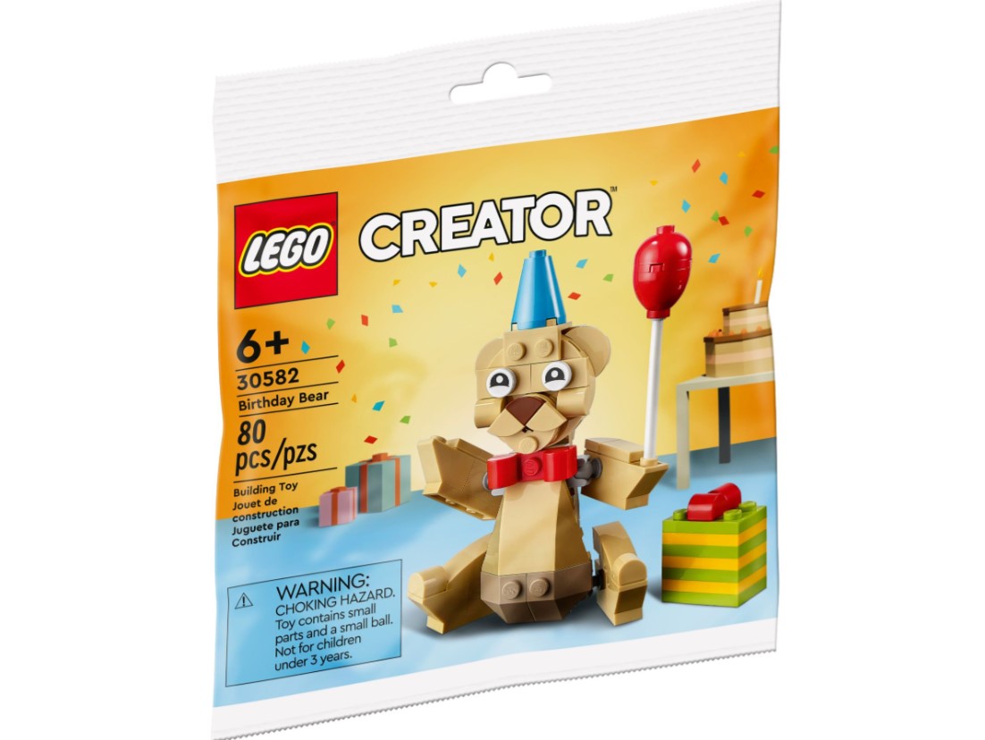 NEU LEGO® Promotional 30582 Geburtstagsbär Polybag