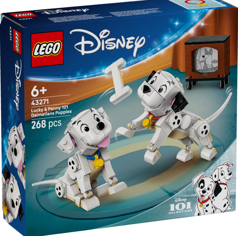 NEU LEGO® Disney 43271 Die Welpen Lucky und Penny aus 101 Dalmatiner