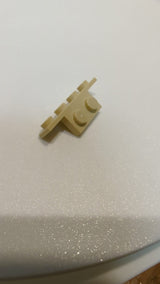 NEU Winkel 1 x 2 - 1 x 4 mit zwei runden Ecken unten beige