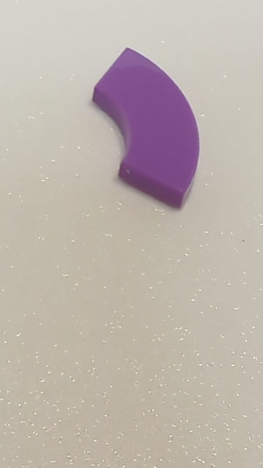 NEU Fliese, Kurve 2 x 2 Macaroni lavendel (medium)