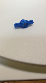NEU Achsen- und Pin- Verbinder Hub mit 2 Achsen blau