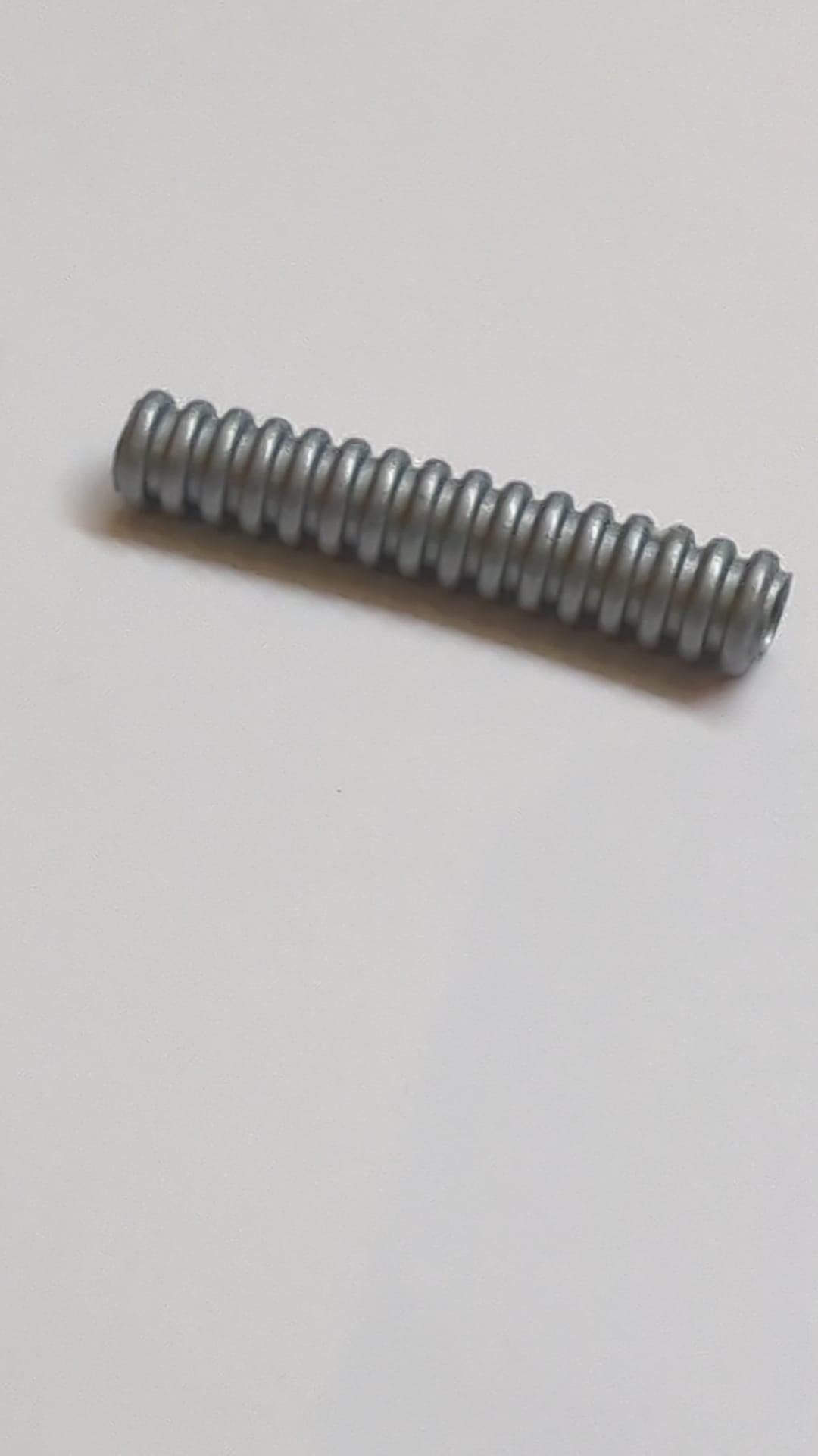Schlauch geriffelt 5L mit 7mm Durchm. 4,0cm pearl hellgrau