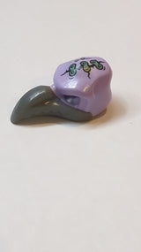 Minifigure, Headgear Mask Bird (Vulture) with Dark Bluish Gray Beak and Head Scars with Plasters Pattern