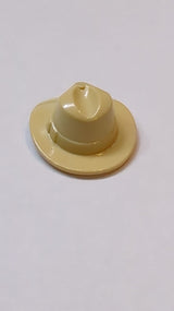 Minifigure, Headgear Hat, Wide Brim Outback Style (Fedora)