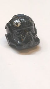 Kopfbedeckung Helm SW Sturmtruppler Typ 2, TIE-Jäger-Pilot Muster (Rebellen Cartoon-Stil), schwarz