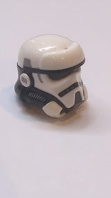 Minifigure, Headgear Helmet SW Stormtrooper, Raised Forehead, Imperial Patrol Trooper Pattern