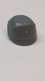 Kopfbedeckung-Mütze, SW Imperial Officer mit silbernem und schwarzem Code-Scheibenmuster neudunkelgrau