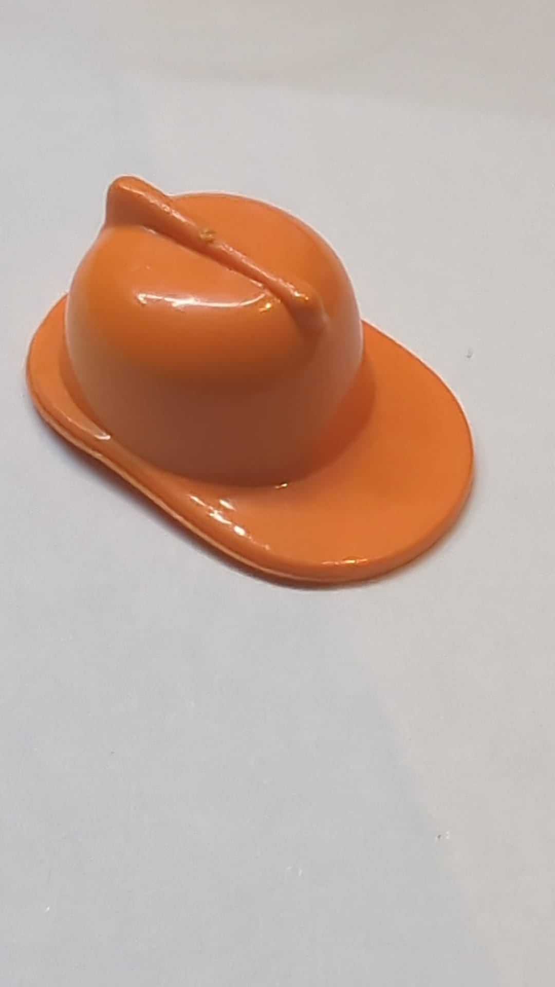 Minifigure, Headgear Fire Helmet orange orange