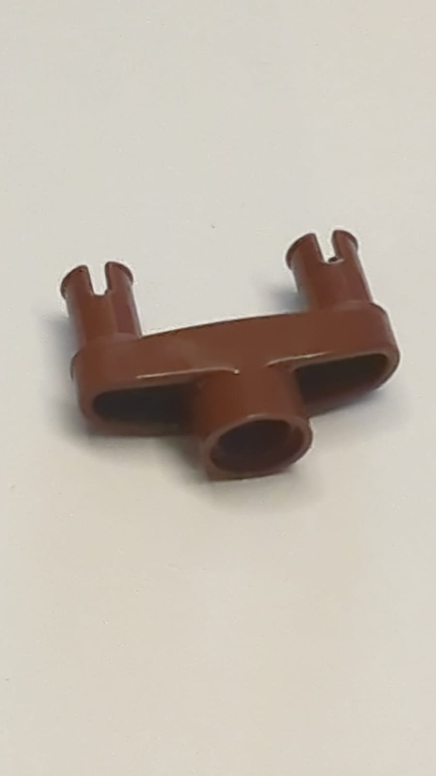 NEU Technik, Pinverbinder 3L mit 2 Pins und Mittelloch neubraun