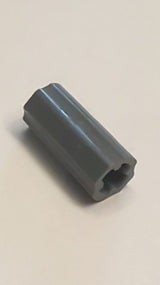 NEU Technik, Achsverbinder 2L (Glatt mit x Loch + Orientation) neudunkelgrau