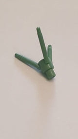 NEU 1 x 1 Blüte Pflanze Stiel 3er mit Noppe unten sandgrün