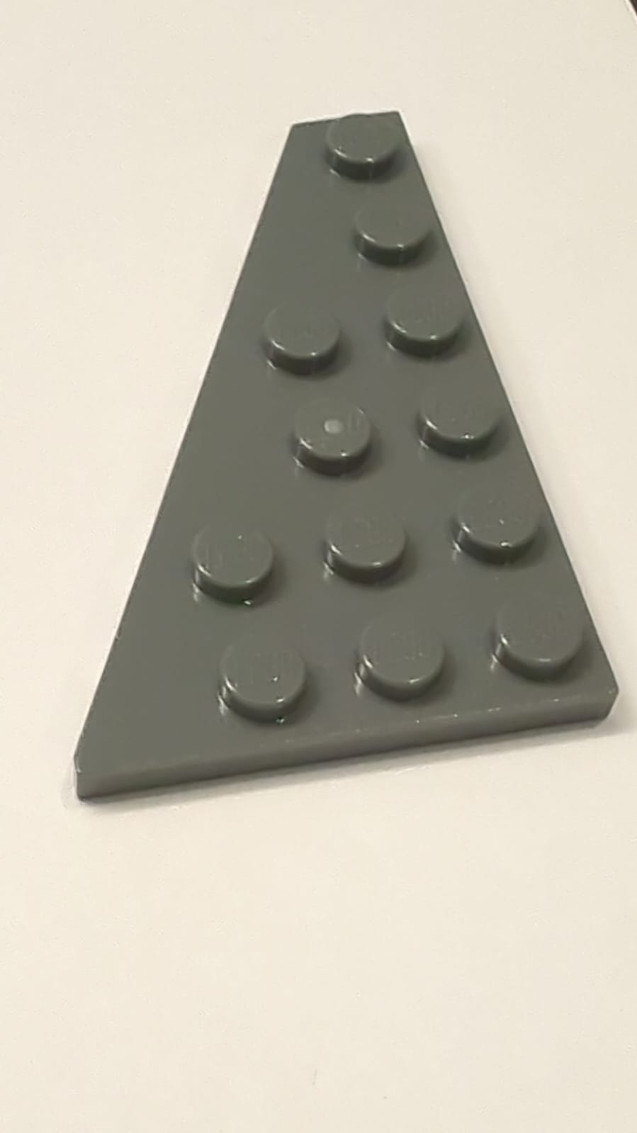 6x4 modifizierte Platte, Flügel links neudunkelgrau