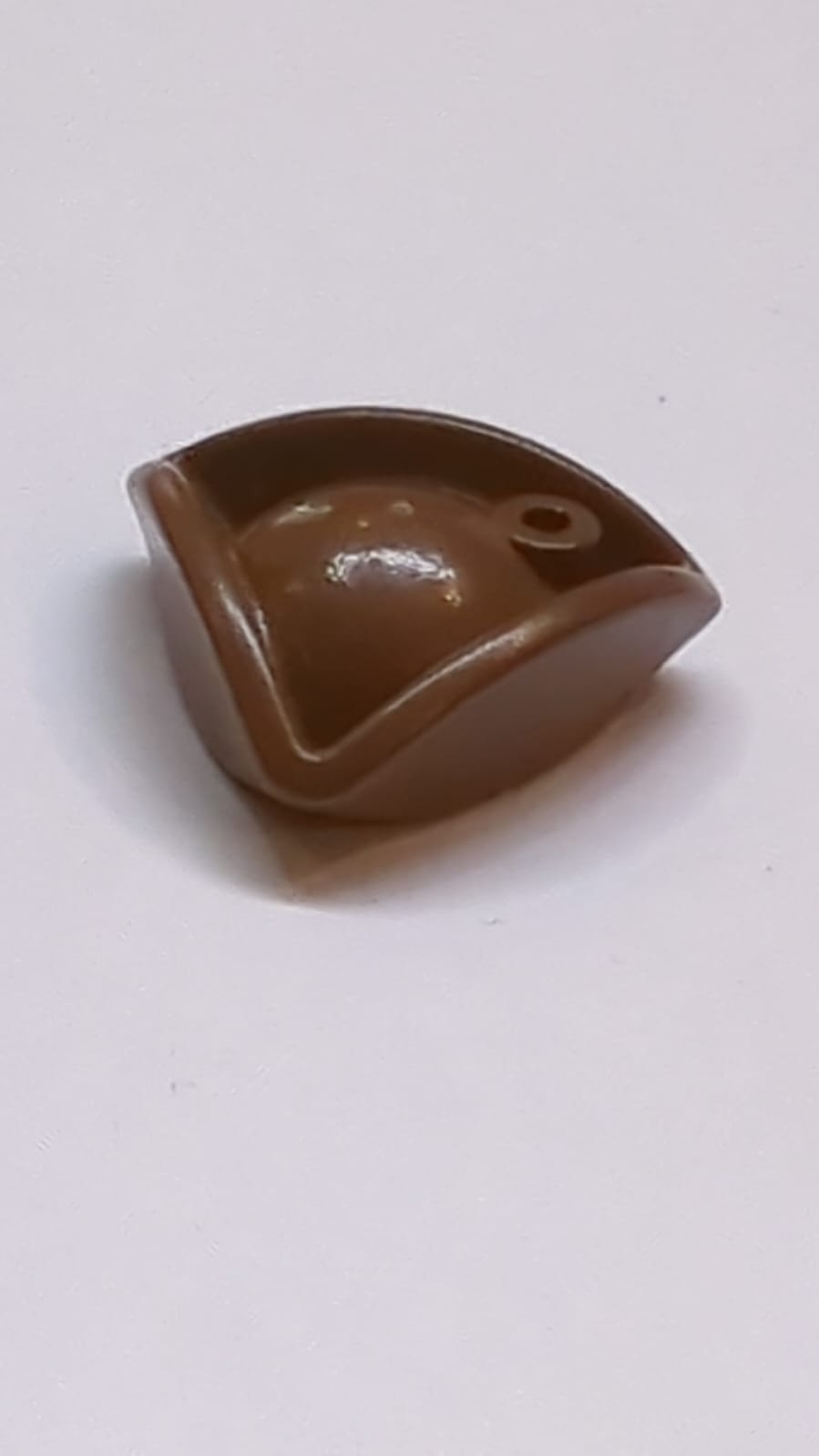 Kopfbedeckung Hut, Piraten-Dreispitz / Dreieck altbraun