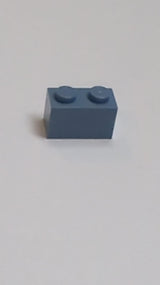 NEU Stein 1 x 2 sandblau