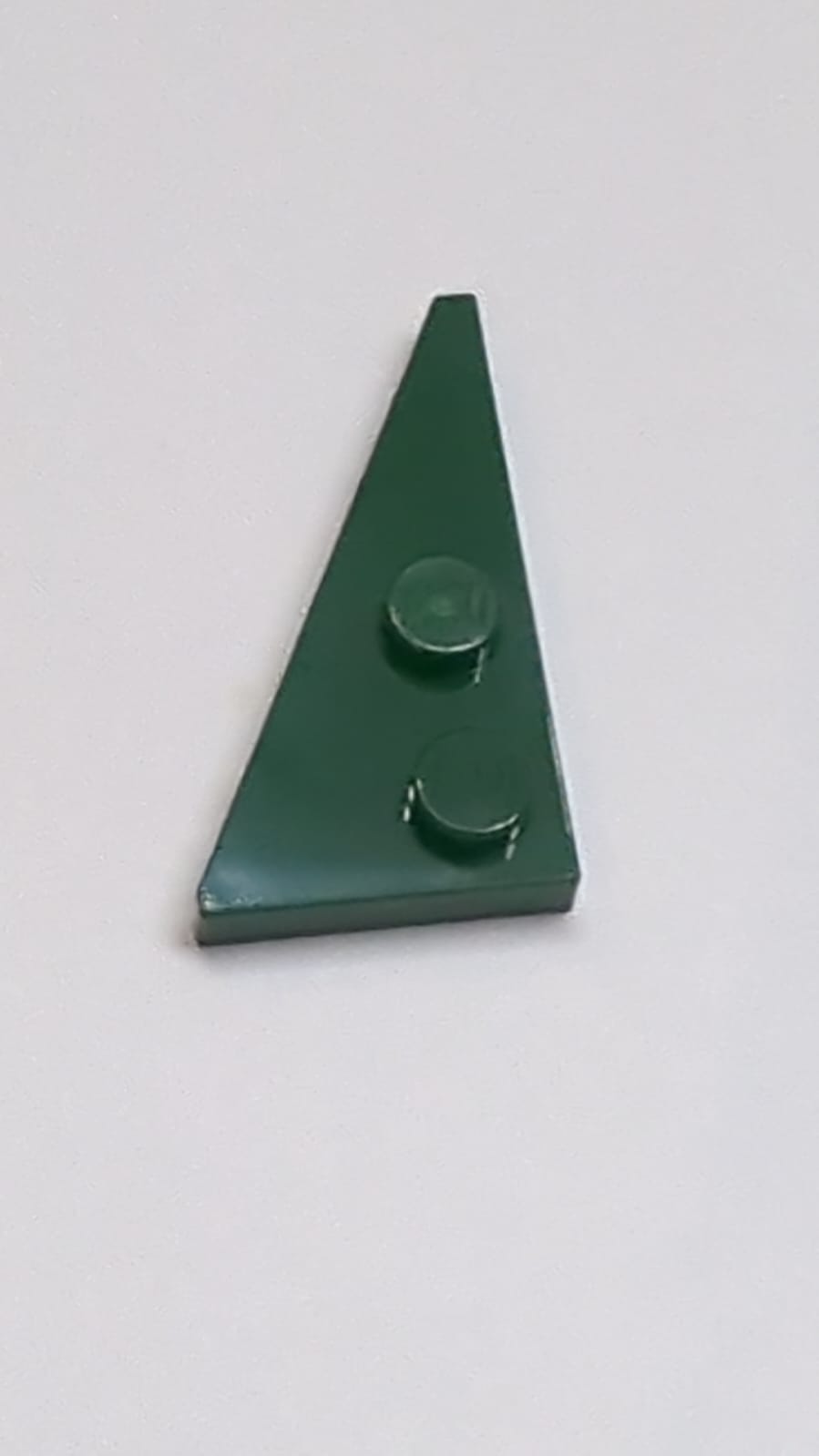 NEU Flügelplatte 4 x 2 links spitz dunkelgrün