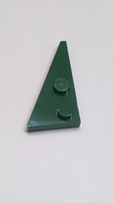 NEU Flügelplatte 4 x 2 links spitz dunkelgrün