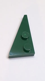 NEU Flügelplatte 4 x 2 rechts spitz dunkelgrün