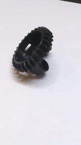 NEU Technik, Drehplatte, 28 Zähne oben schwarz