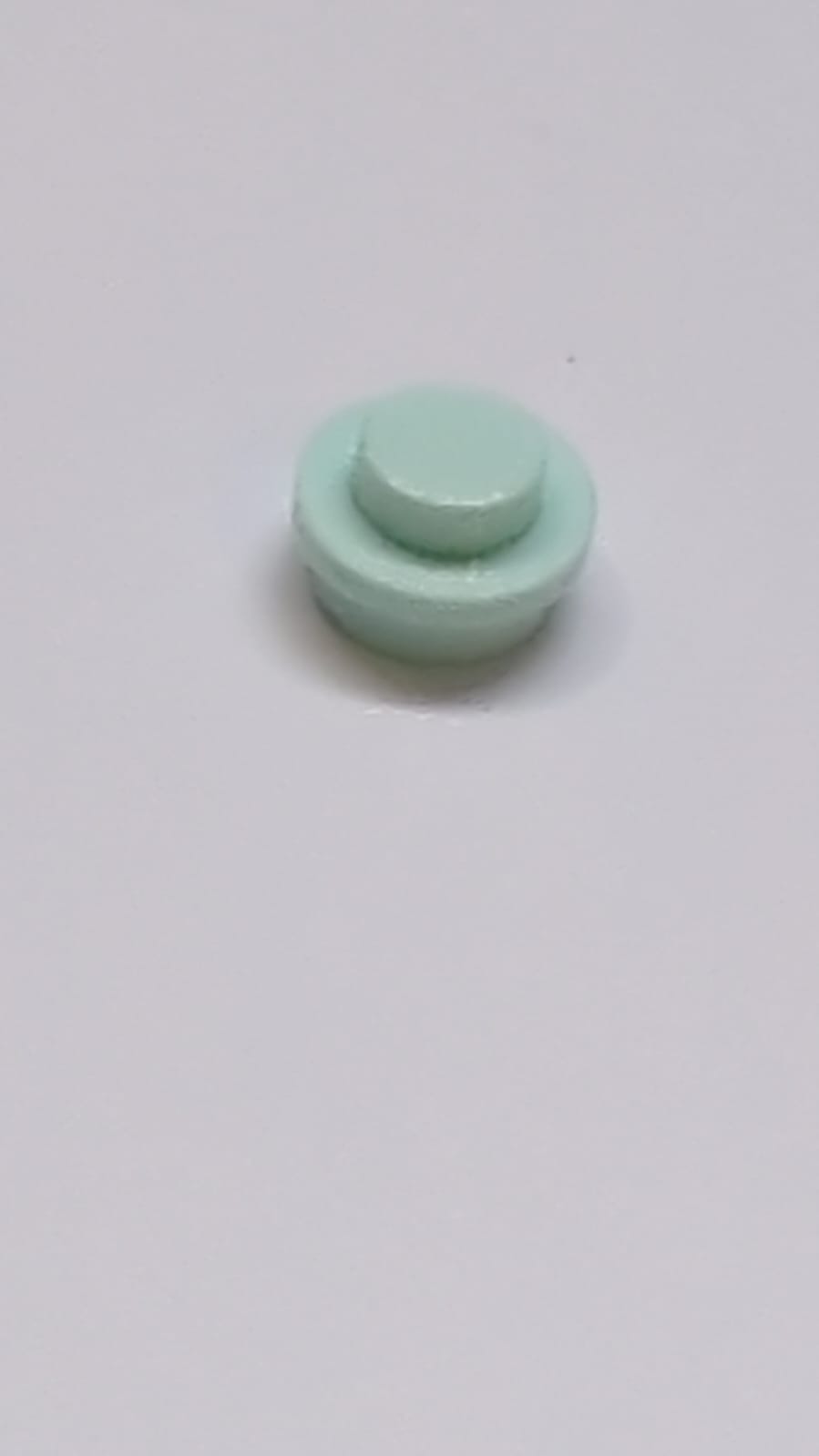 NEU Platte, rund 1 x 1 hellaqua