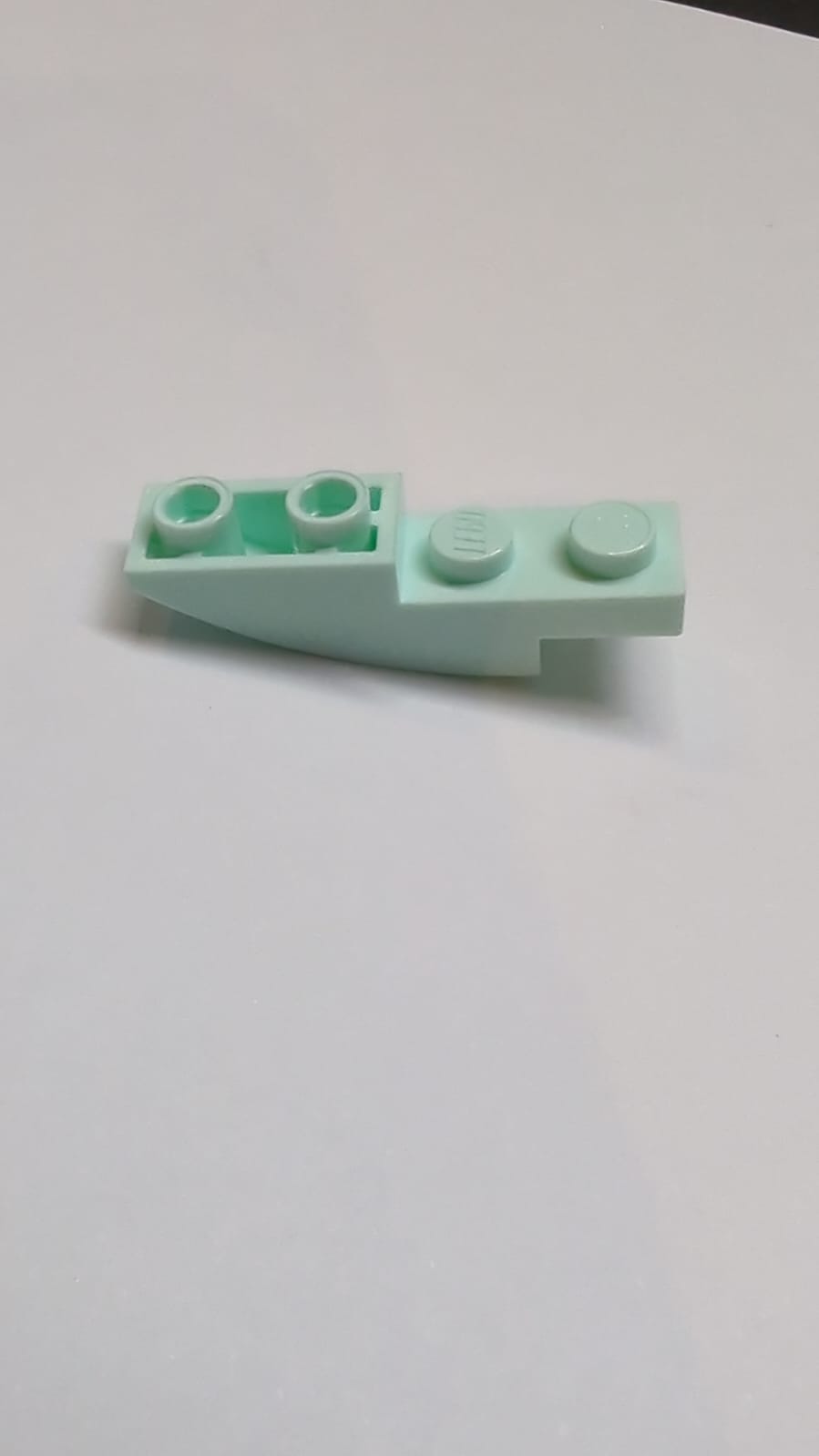 NEU Halbbogenstein 4 x 1 invert aqua (hell)