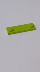 1x4 modifizierte Fliese mit 2 Noppen außen lindgrün