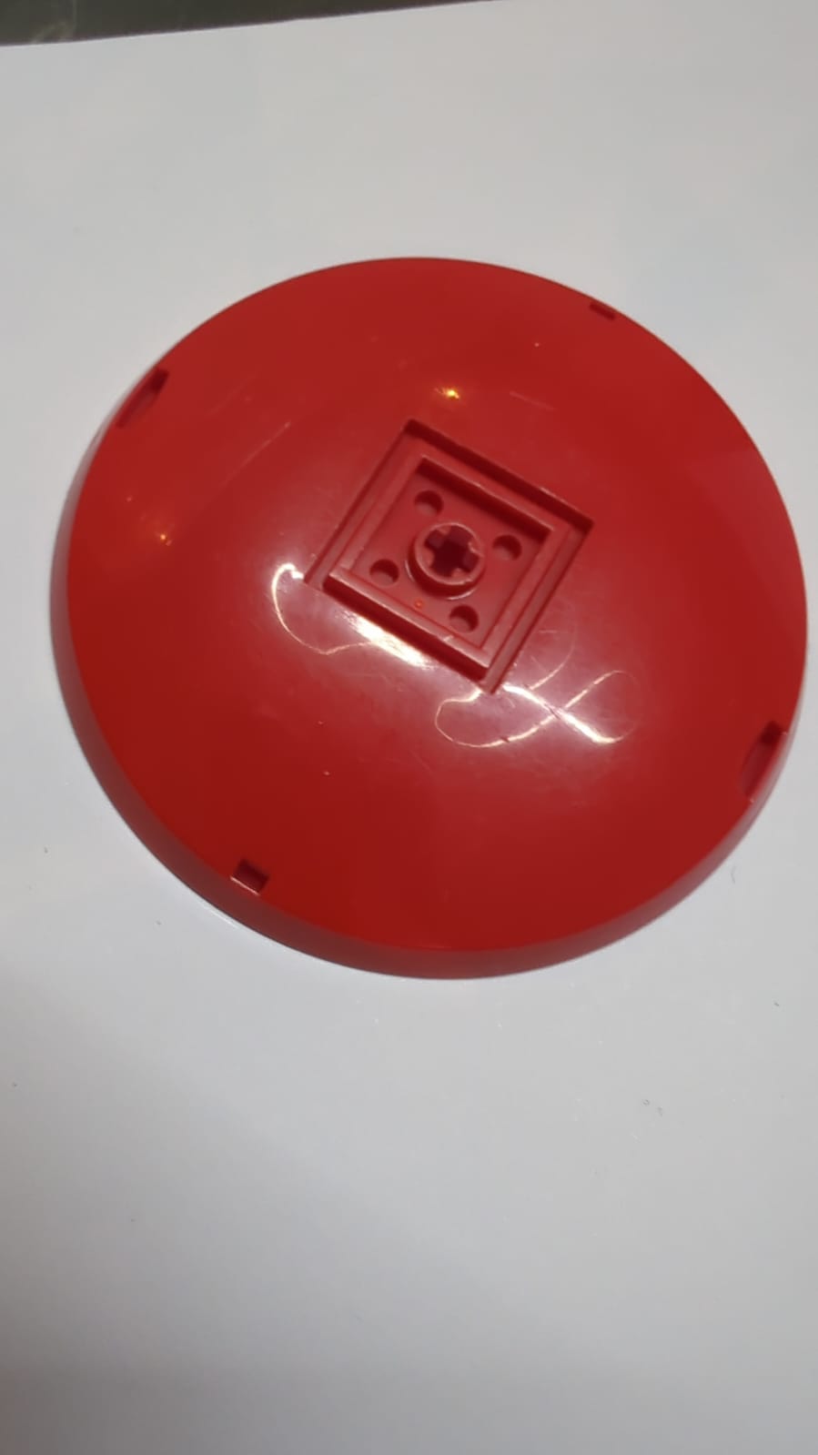 9x9x1 Durchm. 71,4 Box Unterteil rot