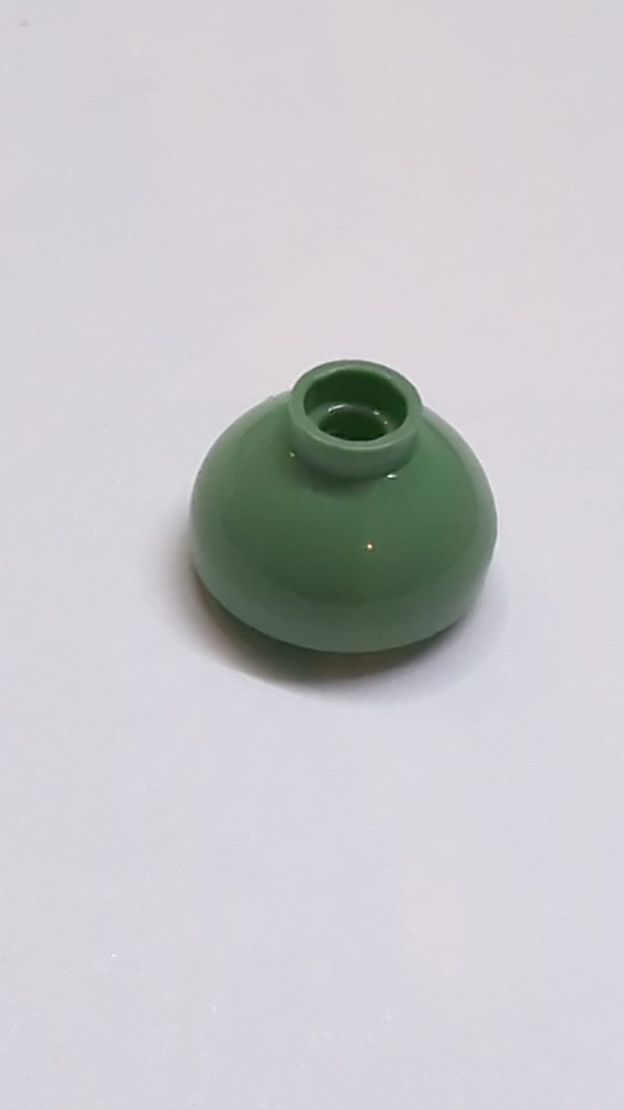 2x2 Rundstein Kuppel invers Unterteil sandgrün