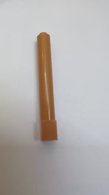 1x1x6 Säule / Pfahl fest nougat (medium)