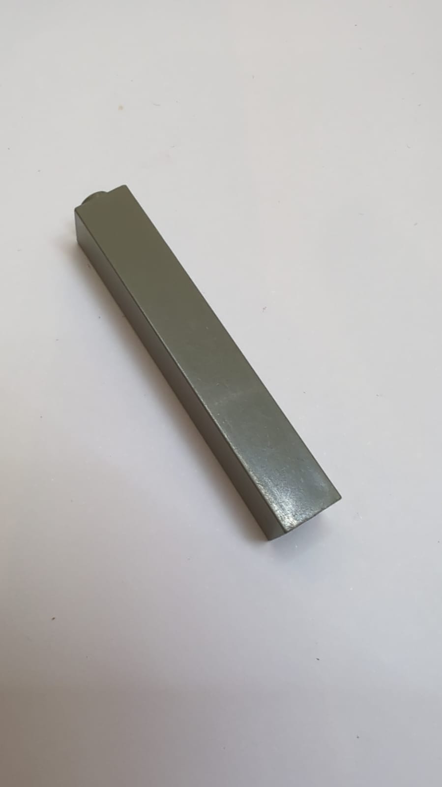 Stein 1x1x5 - hohle Noppe altdunkelgrau