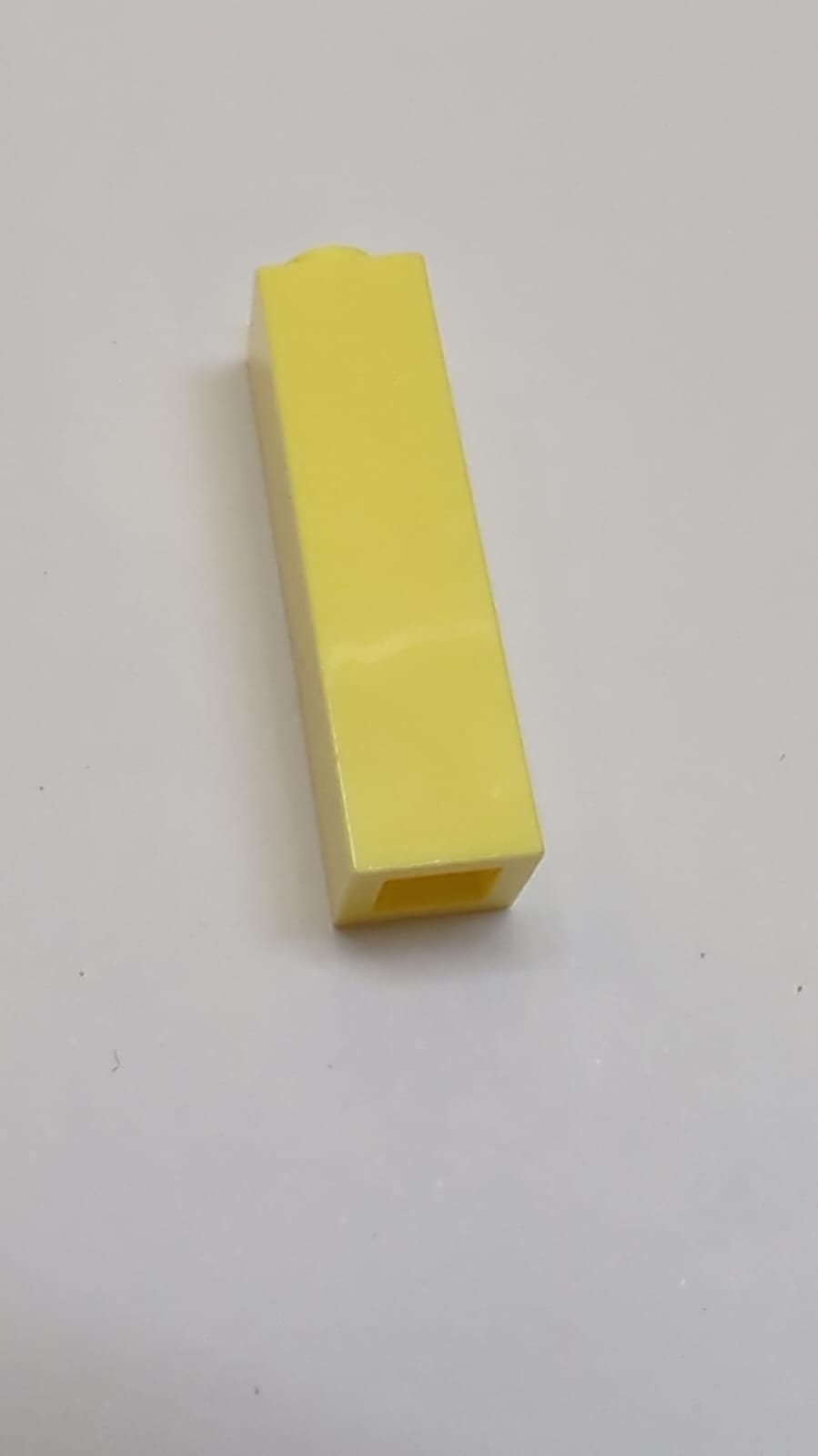 1x1x3 Stein / Pfahl hellgelb