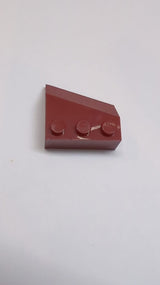 NEU Schrägstein 3 x 3 Keil links dunkelrot