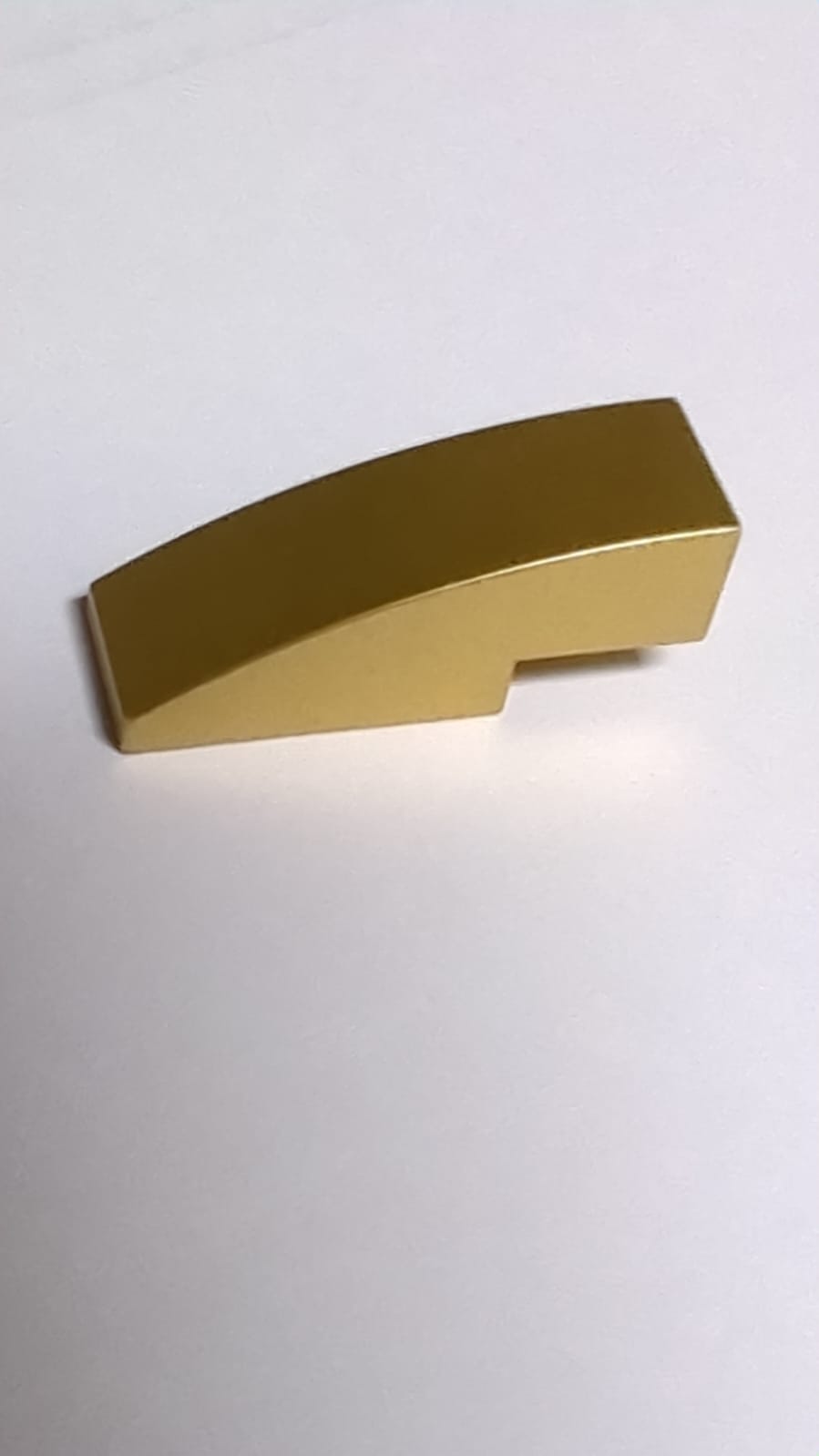 NEU Halbbogenstein 3 x 1 metallic gold