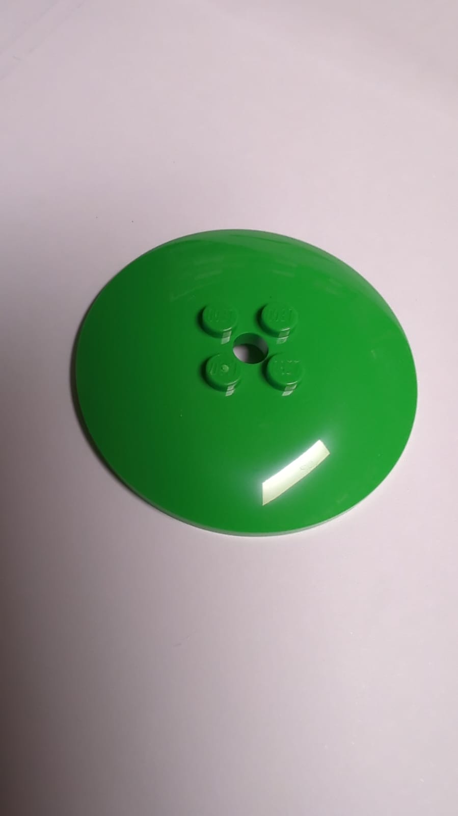 NEU Schüssel 6 x 6 umgekehrt (Radar) - feste Noppen mediumgrün